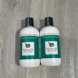 Tea tree oil foot and body wash